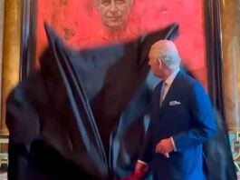 Video: Kong Charles III avduker urovekkende portrett av seg selv. Foto og video: Instagram @theroyalfamily